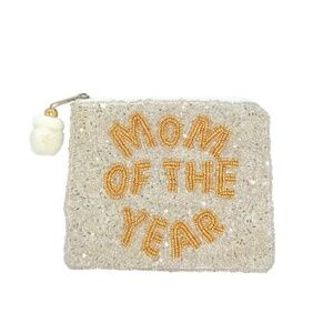 "MOM OF THE YEAR" Coin Pouch